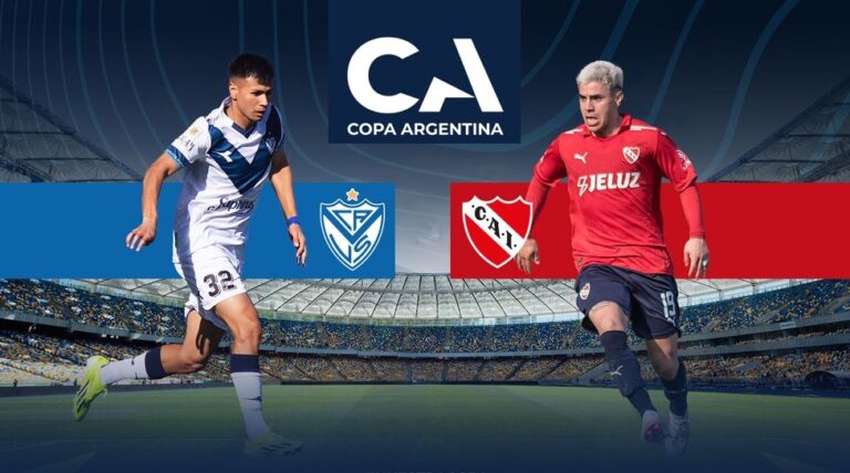 Copa Argentina Vélez e Independiente de Avellaneda