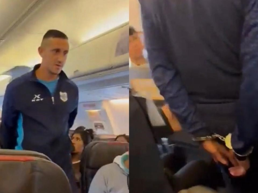 Un jugador de Gimnasia de Jujuy fue detenido tras gritar “bomba” a bordo de un avión, generando pánico entre pasajeros y activando el protocolo de seguridad aeroportuaria.